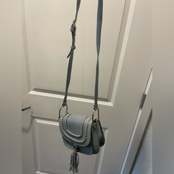 Moda Luxe Baby Blue Crossbody Purse - Picture 8 of 9